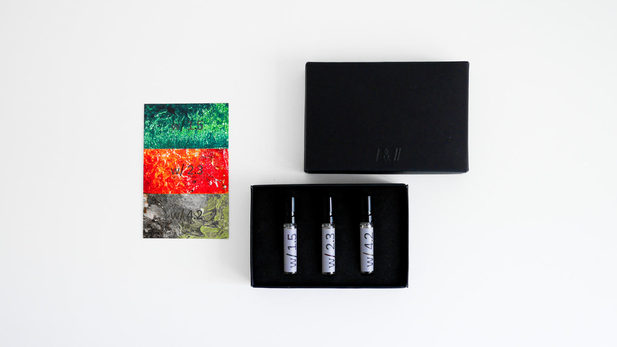 DISCOVERY SET / eau de parfum // by vincent c.y. woo