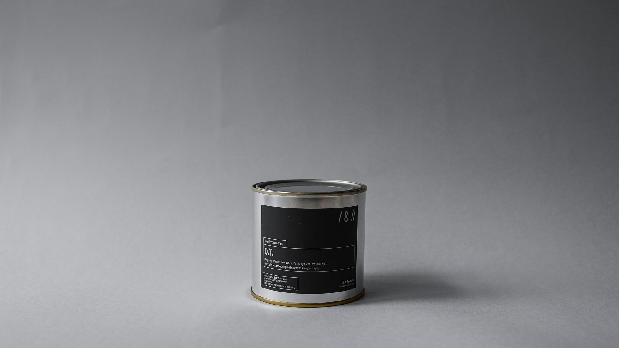 OT / scented candle 285g // recollection series