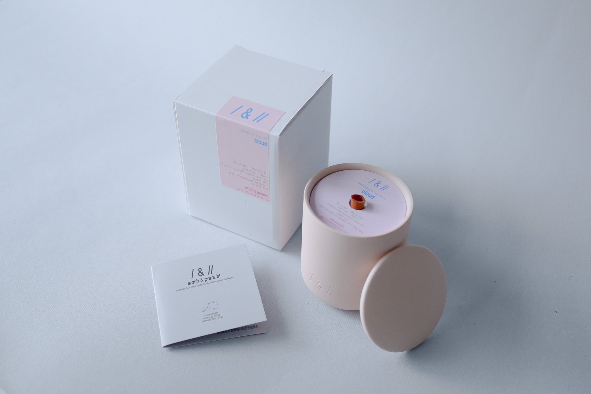 cloud / scented candle 190g // dreamy tale series