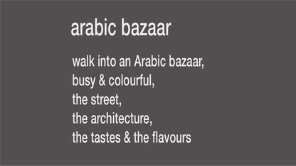 arabic bazaar / travel candle // recollection series