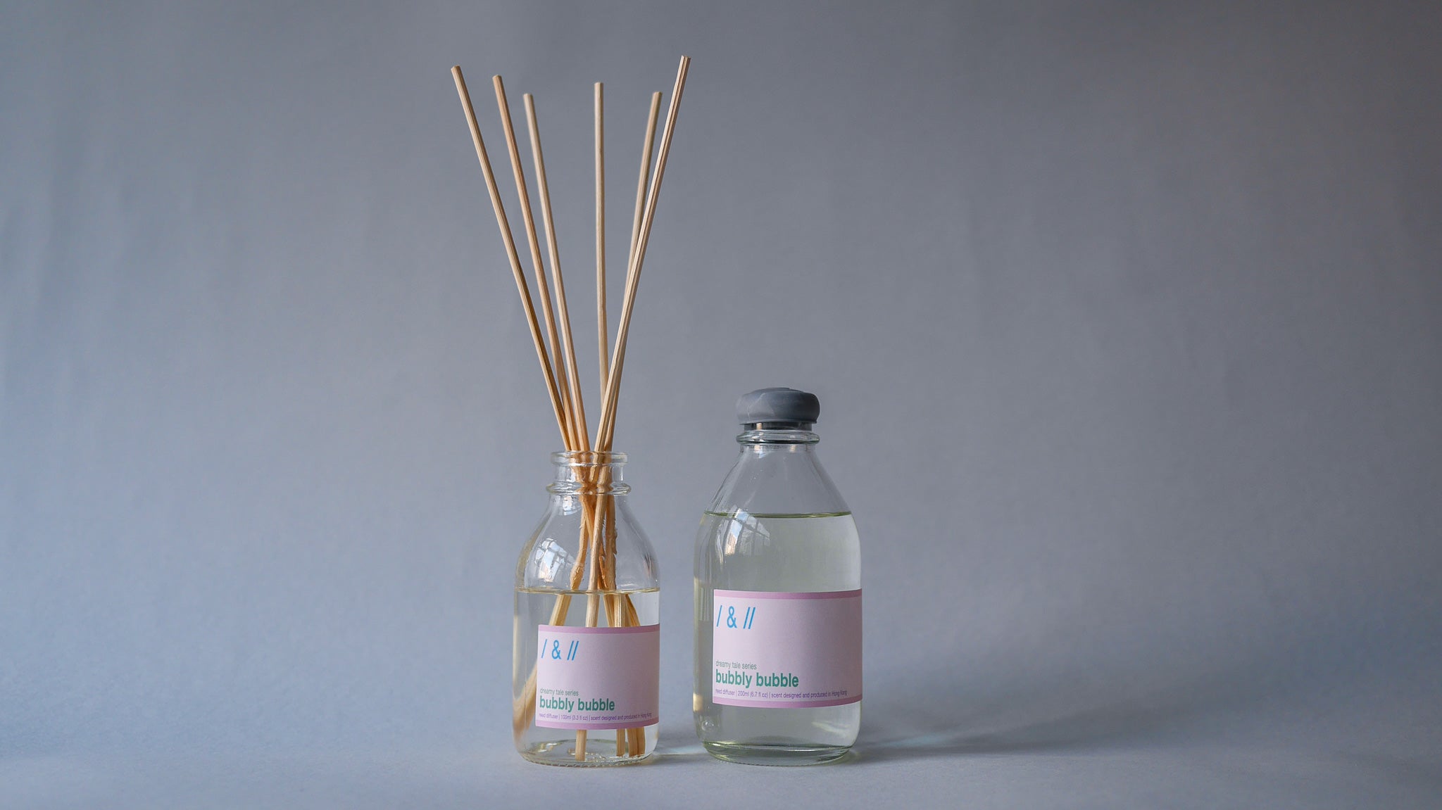 bubbly bubble / reed diffuser 100ml & 200ml // dreamy tale series
