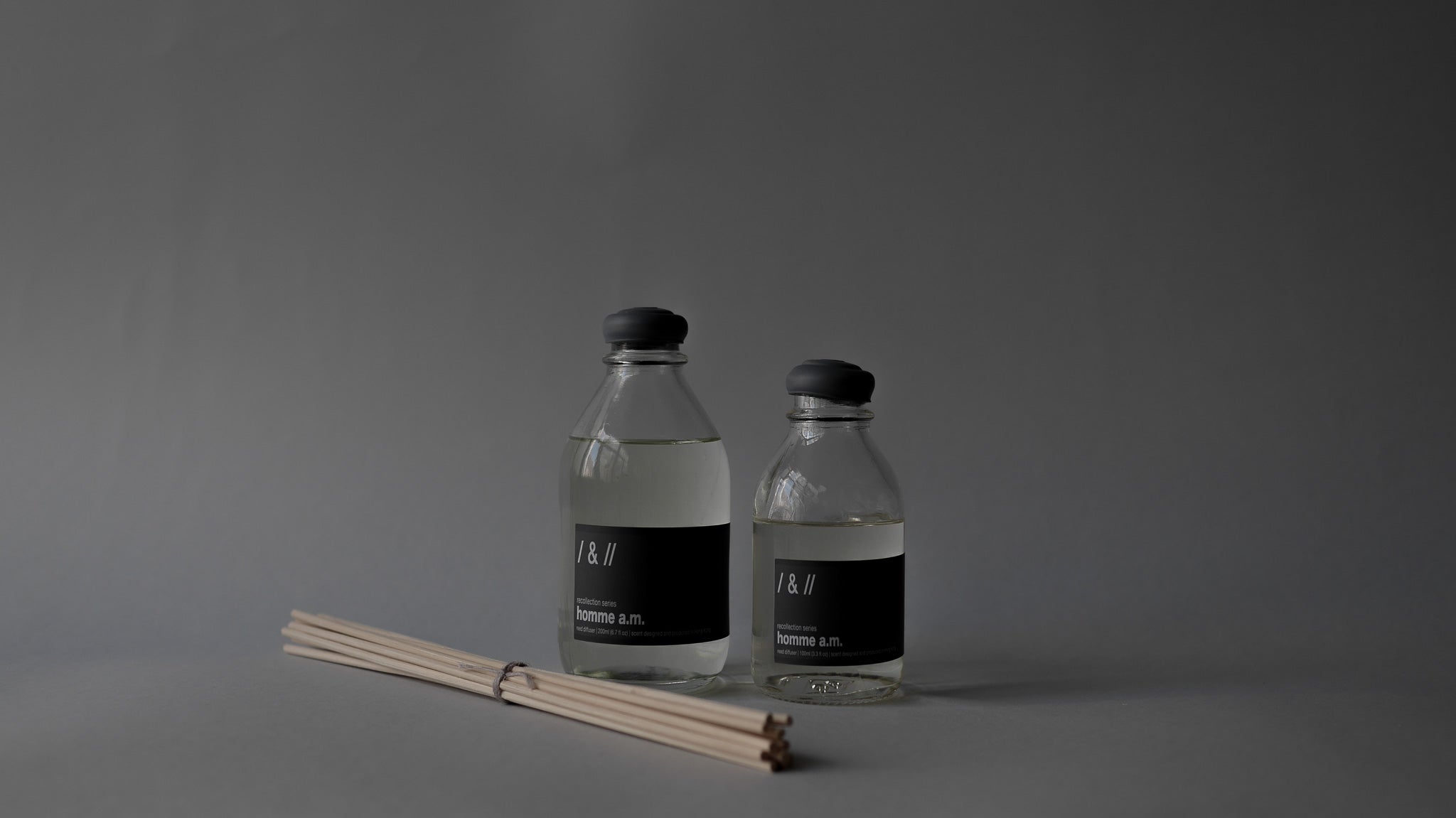 homme - a.m. / reed diffuser 100ml & 200ml // recollection series