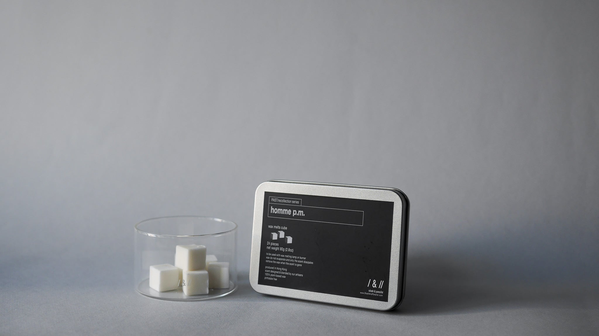 homme - p.m. / wax melts 80g // recollection series