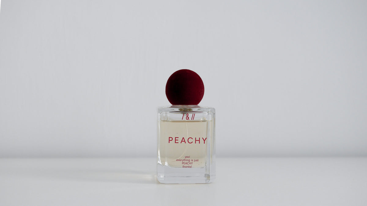 PEACHY / 50mL SPRAY eau de parfum // by Sharon O.W. Yeung