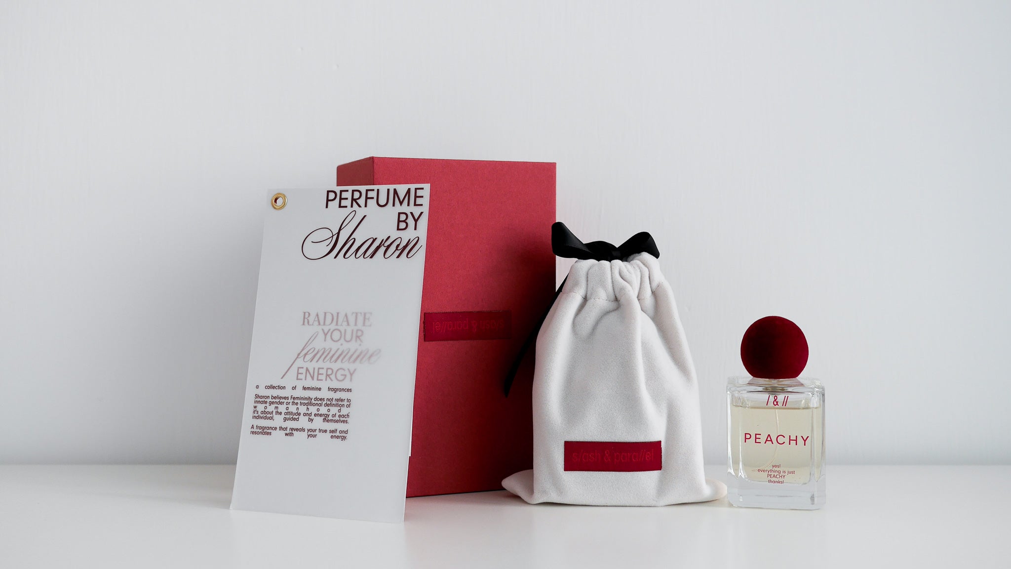 PEACHY / 50mL SPRAY eau de parfum // by Sharon O.W. Yeung