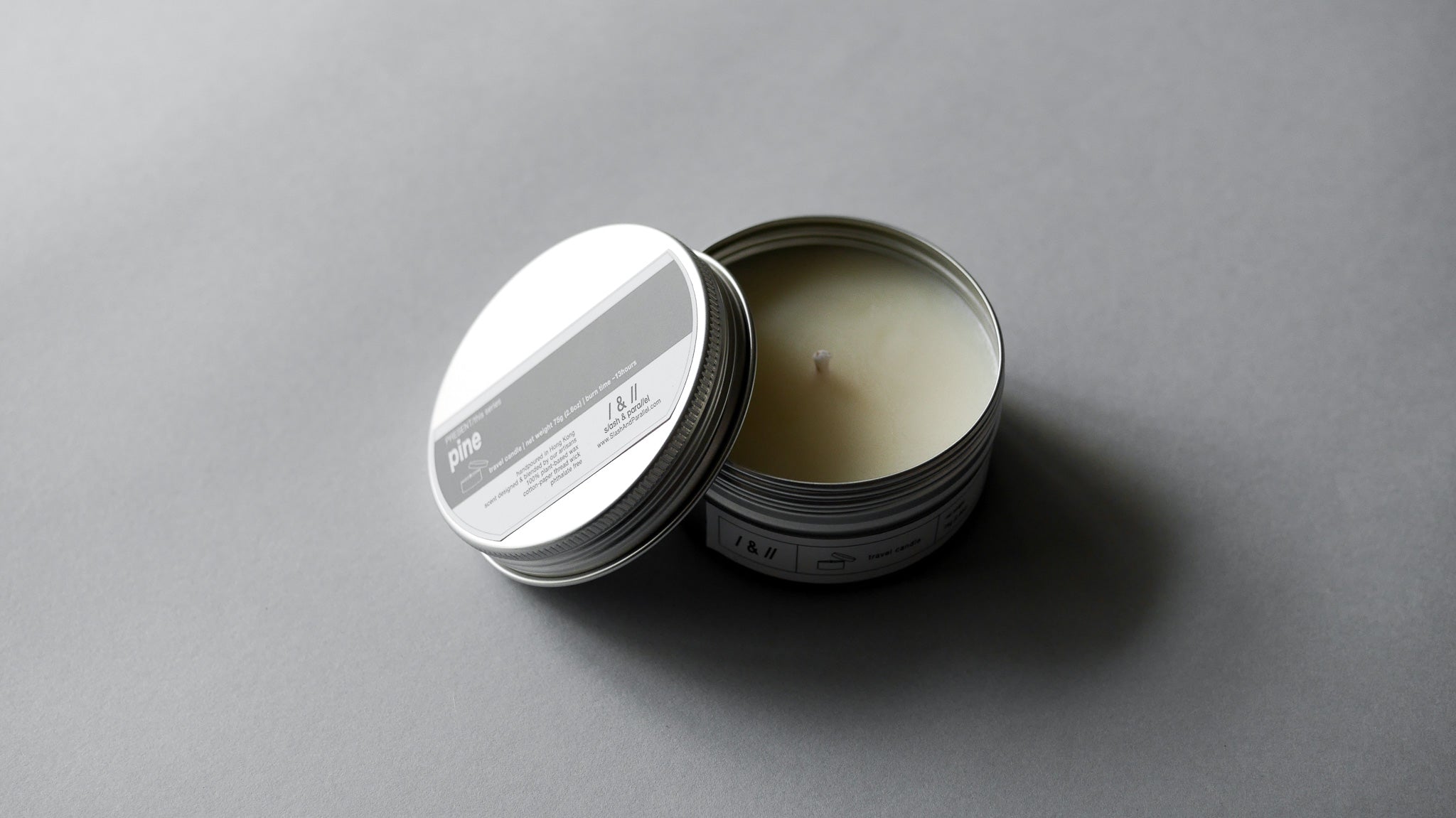 pine / travel candle // this series