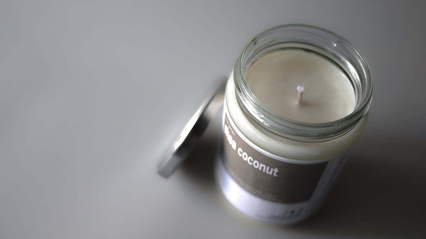 shea coconut / scented candle 270g // this series