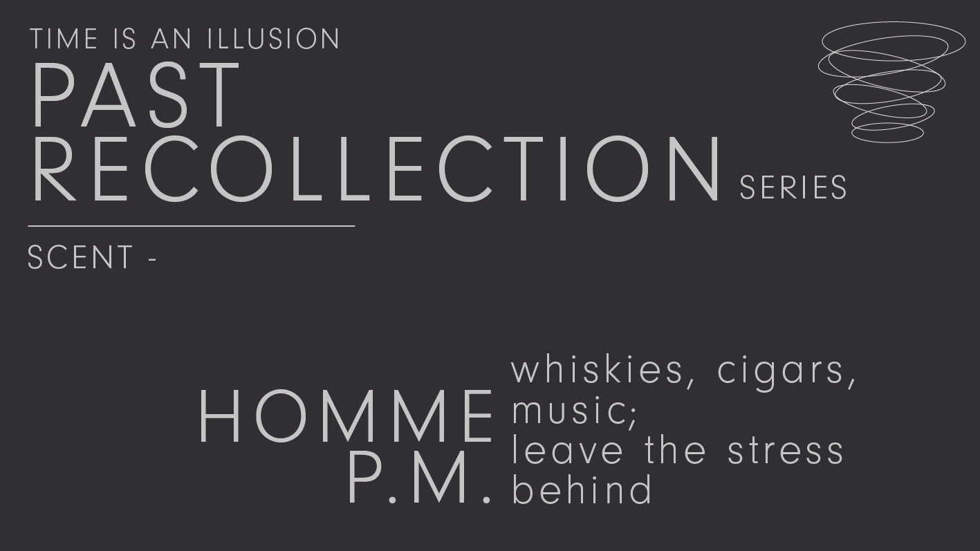homme - p.m. / wax melts 80g // recollection series