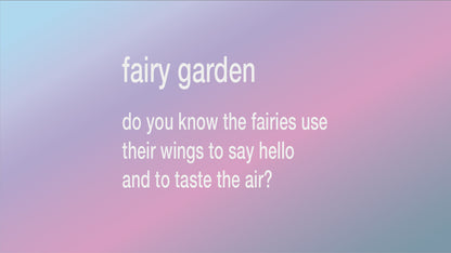 fairy garden / room spray // dreamy tale series
