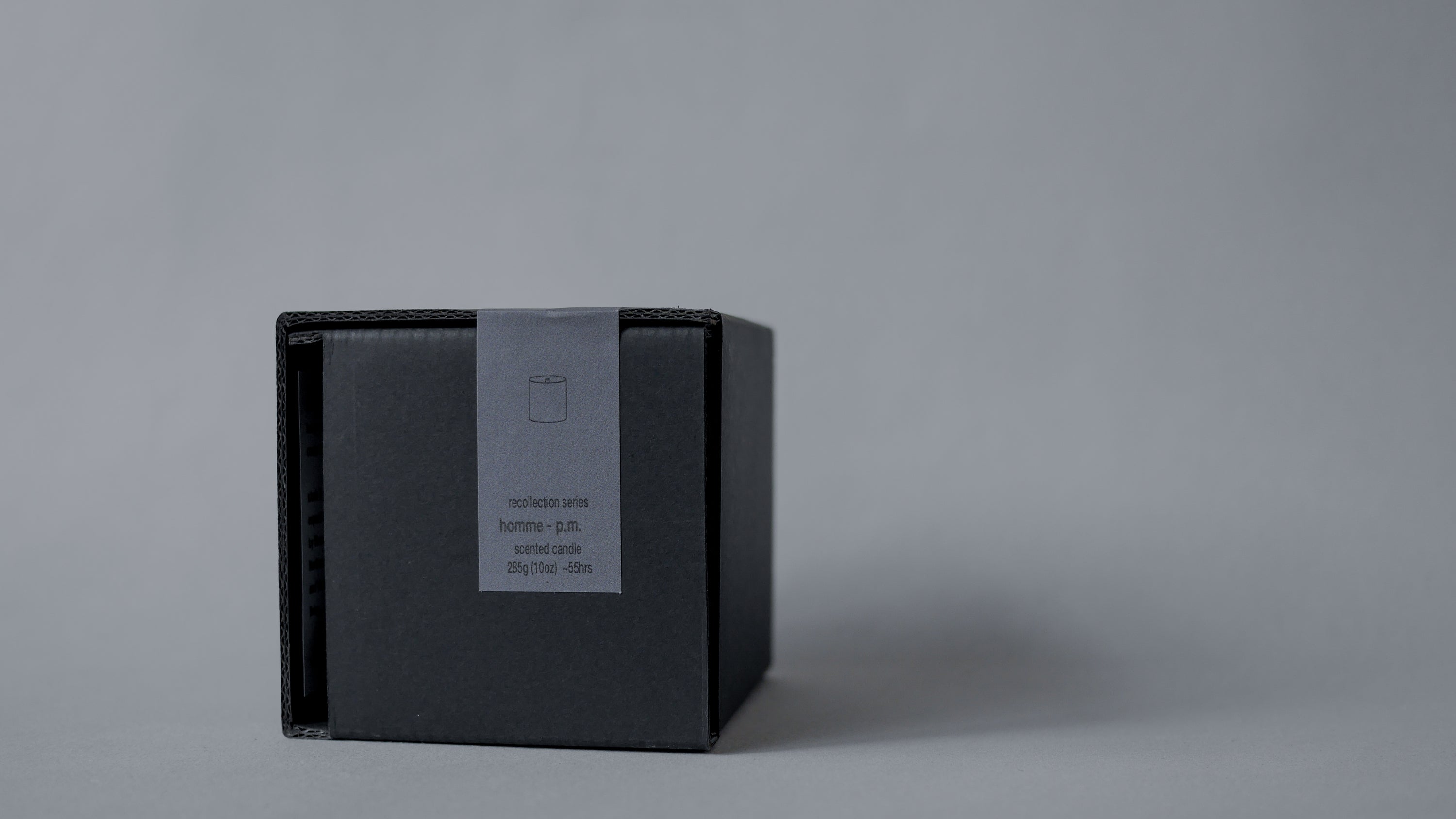 homme - p.m. / scented candle 285g // recollection series