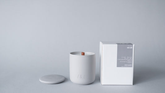 sea salt / scented candle 190g // this series